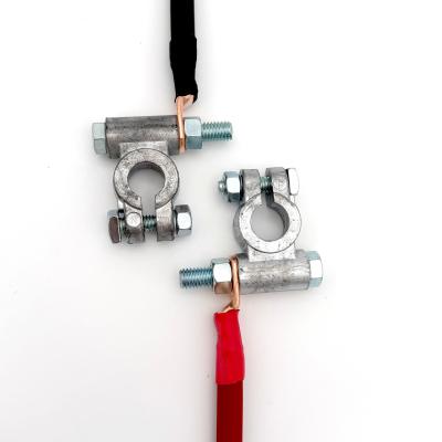 1991-1995 Jeep Wrangler YJ Battery Cable Kit 4.0 Liter 4 Gauge Battery Cable w/Black Red/Spyder Wrap Big7Kits