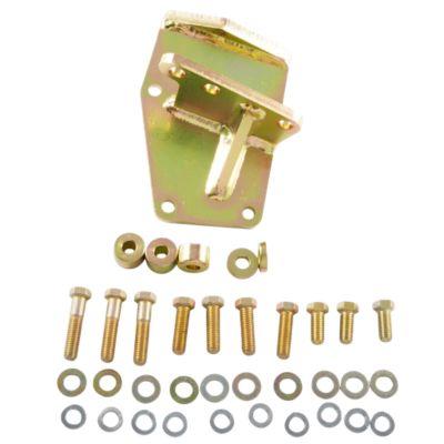 Mountain Off Road SB7686Z HD steering box mount with zinc plating for 1976-1986 Jeep CJ5, CJ7, and CJ8