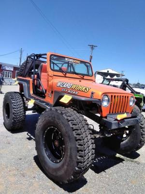 Jeep Stubby Front Bumper Bare Steel For 76-87 Jeep CJ7 81-85 Jeep Scrambler Wizard Works Offroad