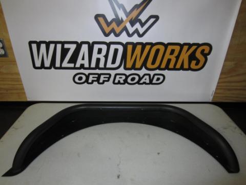 Jeep Rear Tube Flares Bare Steel For 76-87 Jeep CJ7 Wizard Works Offroad