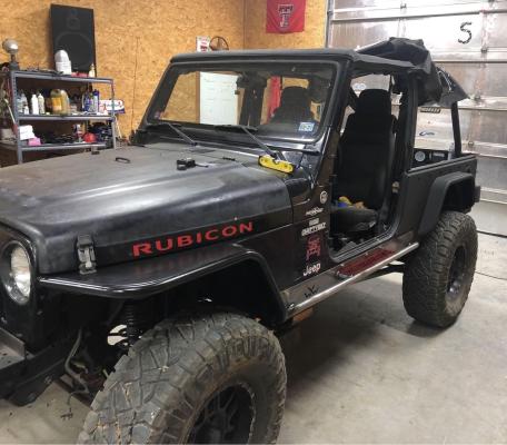 Jeep YJ Tube Fenders with Inners Bare Steel For 87-95 Wrangler YJ Wizard Works Offroad