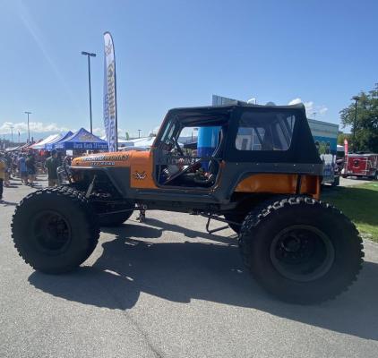 Jeep YJ Comp Cut Rear Armor w/ Tube Flares Bare Steel For 87-95 Wrangler YJ Wizard Works Offroad
