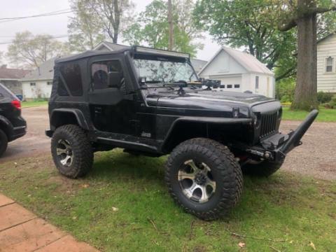 Jeep YJ Stubby Front Bumper w/Stinger Bare Steel For 87-95 Wrangler YJ Wizard Works Offroad