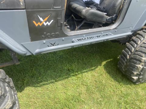 Jeep Rock Sliders 81-85 Jeep Scrambler Wizard Works Offroad