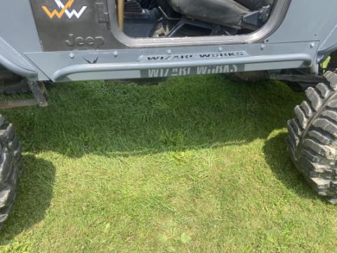 Jeep Rock Sliders 81-85 Jeep Scrambler Wizard Works Offroad