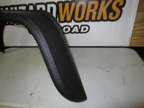 Jeep Scrambler Rear Tube Flares Bare Steel For 81-85 Jeep Scrambler Wizard Works Offroad