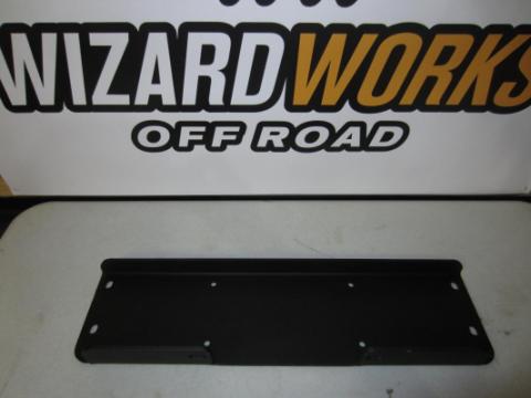 Jeep Winch Mount Bare Steel For Wrangler TJ/YJ Bare Steel Wizard Works Offroad