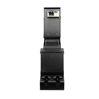 Deluxe Stereo Center Console Universal 6 1/2 Inch Wide Black Tuffy Security Products