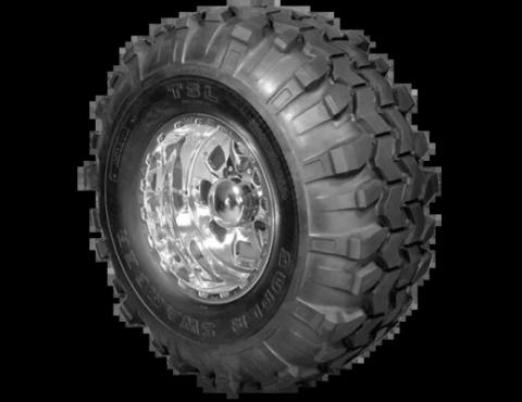 Super Swamper TSL - BIAS 33x12.50/15LT RWL Bias Light Truck M/T Tire Interco Tire
