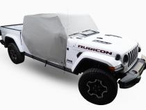 Jeep JL Cab Cover Gray Denim For 18-2024 Wrangler JL 2 Dr All Hardware Removed Mastertop