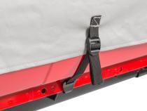 Jeep JL Full Door Cab Cover For 18-2024 Wrangler JLU 4 Door Gray Denim All Top/Top Hardware Removed MasterTop