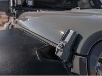 Locking Hood Catch Black Jeep Rugged Ridge