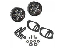 Light Kit Circular Mounts Round 07-18 Jeep Wrangler JK Rugged Ridge