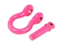 D-Ring Shackle 3/4 Inch 9500 Lb Pink Rugged Ridge