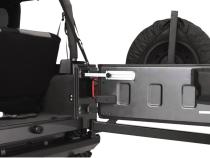 Tailgate Stop Bumper Billet Aluminum 87-18 Jeep Wrangler YJ/TJ/JK Rugged Ridge