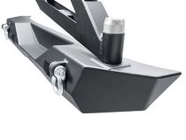 XOR Bumper Rr W/Tire Carrier Black Jeep Rugged Ridge