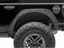 Fender Flare Delete Kit F/R Black Jeep Rugged Ridge