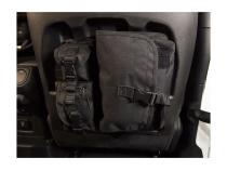 Roll Bar Storage Bag Sys. Molle 18-Present Jeep Wrangler / 20-Present Gladiator (Rubicon) Rugged Ridge