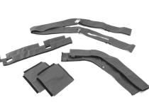 Jeep TJ Sport Bar Covers For 97-02 Jeep Wrangler TJ Black Denim MasterTop