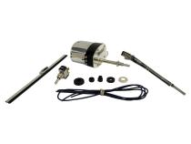 12 Volt 1-Speed Stainless Wiper Motor Kit for 41-63 Jeep CJs, MB, M38, M38-A1 Crown Automotive