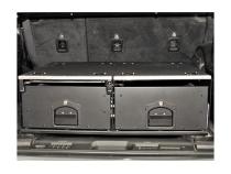 Cargo Storage Drawers Black Jeep Rugged Ridge