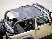 This Full Eclipse Sunshade from Rugged Ridge Fits 07-18 Jeep 2-door Wrangler. Rugged Ridge