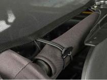 Eclipse Sun Shade Full Cover 04-06 Jeep Wrangler Unlimited LJ Rugged Ridge
