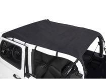 Savannah Brief Top Black Diamond 18-Present  Jeep Wrangler JL 2 Door Rugged Ridge