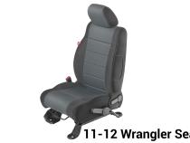 Wrangler JK Seat Cover for 11-12 Jeep JK Charcoal Neoprene Pair Diver Down