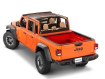ShadeMaker Freedom Mesh Bimini Top Plus 2020-2023 JT Jeep Gladiator 4 Dr Black