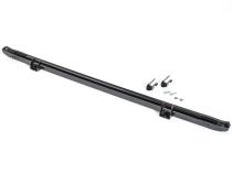 Jeep TJ No Drill Windshield Header For 97-06 Wrangler TJ Black MasterTop