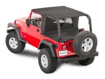 Jeep TJ Ultimate Soft Top Combo Bimini Top Plus For 03-06 Wrangler TJ WindStopper Plus and Tonneau MasterTop