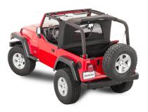 Jeep TJ Ultimate Soft Top Combo Bimini Top Plus For 03-06 Wrangler TJ WindStopper Plus and Tonneau MasterTop