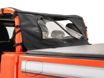 Bimini Top Plus /Windstopper Combo 20-Present Jeep JT Gladiator 4Dr Black Diamond MasterTop