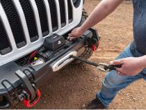 Trekker Winch 12500 Lbs Synthetic Rope IP68 Waterproof Wireless Rugged Ridge