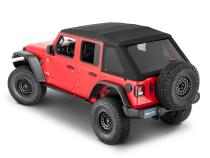 MasterTop Complete Fastback Top, 18-Present Jeep JLU Wrangler 4 Door, MasterTwill MasterTop