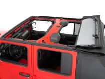 MasterTop Complete Fastback Top, 18-Present Jeep JLU Wrangler 4 Door, MasterTwill MasterTop