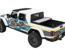 EZ-Fold Soft Tonneau '20-26 Gladiator For 5 ft. bed Black Diamond Bestop