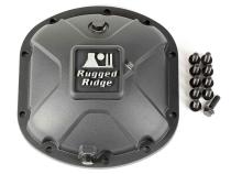 Boulder Aluminum Differential Cover Black for Dana 30 Rugged Ridge
