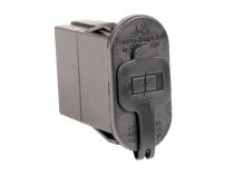 Dual USB Port with Qi Capabilities 3.0 Rugged Ridge