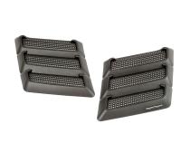 Hood Vent Kit Performance Black 97-18 Jeep Wrangler JK Rugged Ridge
