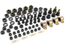This Red Polyurethane Bushing Kit from Prothane Fits 80-86 Jeep CJ Models. Rugged Ridge