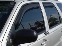 In-Channel Ventvisor Side Window for 2011-2021 Jeep Grand Cherokee Laredo and More Smoke In-Channel 4 Piece AVS