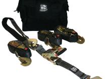 Ratching Straps Set of 4 Bulldog Winch