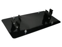 License Plate Bracket Fairlead Mount Black Truck and Jeep Bulldog Winch
