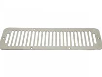Jeep CJ Hood Vent 78-86 CJ Polished Silver Kentrol