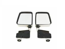 Jeep YJ/TJ Mirror Kit Pair 88-06 Wrangler YJ/TJ Polished Silver Kentrol