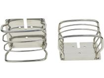JEEP CJ/YJ/TJ Taillight Guard Pair 76-06 CJ Wrangler YJ/TJ Polished Silver Kentrol