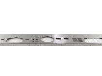 Jeep CJ Dash Panel Without Radio Opening 76-86 CJ Brushed Silver Kentrol