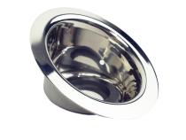 Jeep JK Gas Filler Neck 4 Door 07-18 Wrangler JK Polished Silver Kentrol